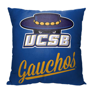 NCAA UC Santa Barbara Gauchos Alumni Throw Pillow 18x18 Inches