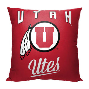 NCAA Utah Utes Alumni Throw Pillow 18x18 Inches