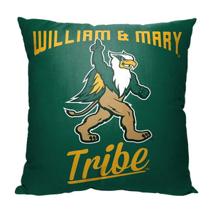 NCAA William & Mary Tribe Alumni Throw Pillow 18x18 Inches