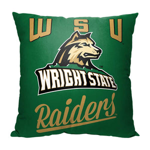 NCAA Wright State Raiders Alumni Throw Pillow 18x18 Inches