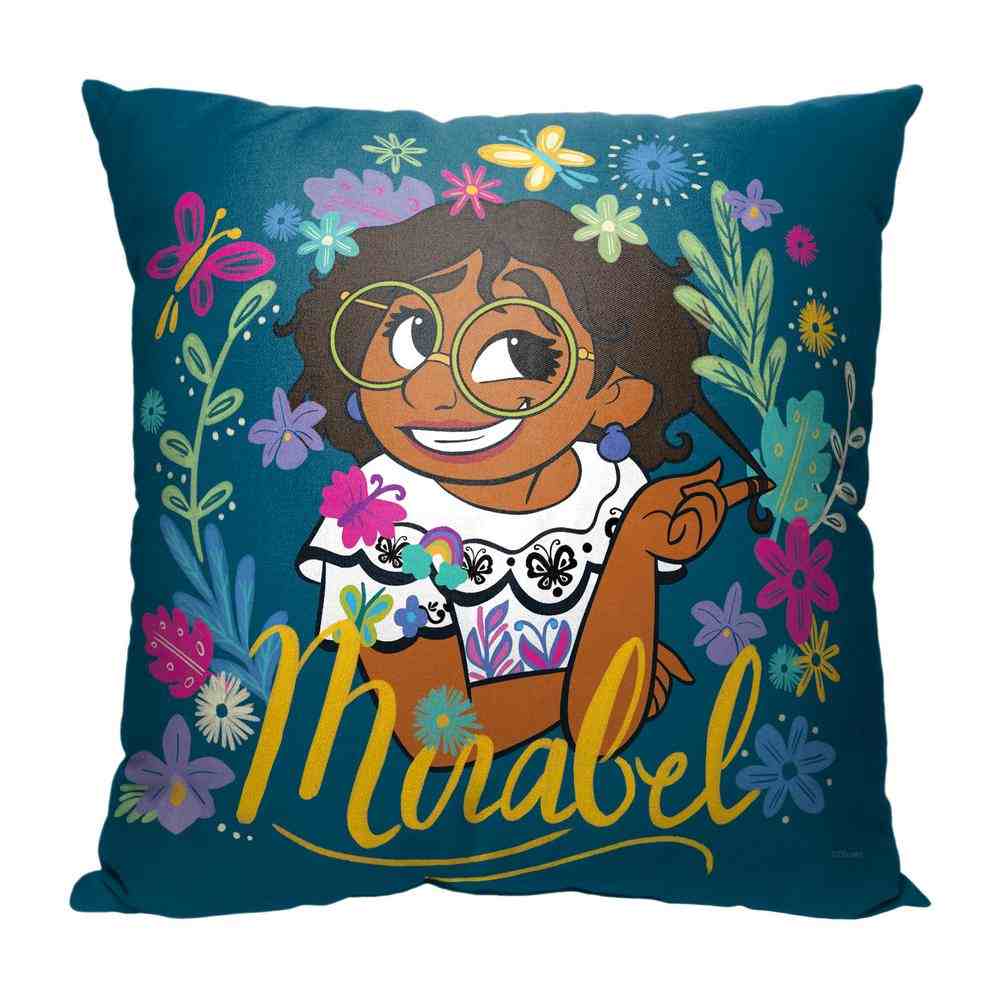 Disney Encanto Mirabel Throw Pillow 18x18 Inches