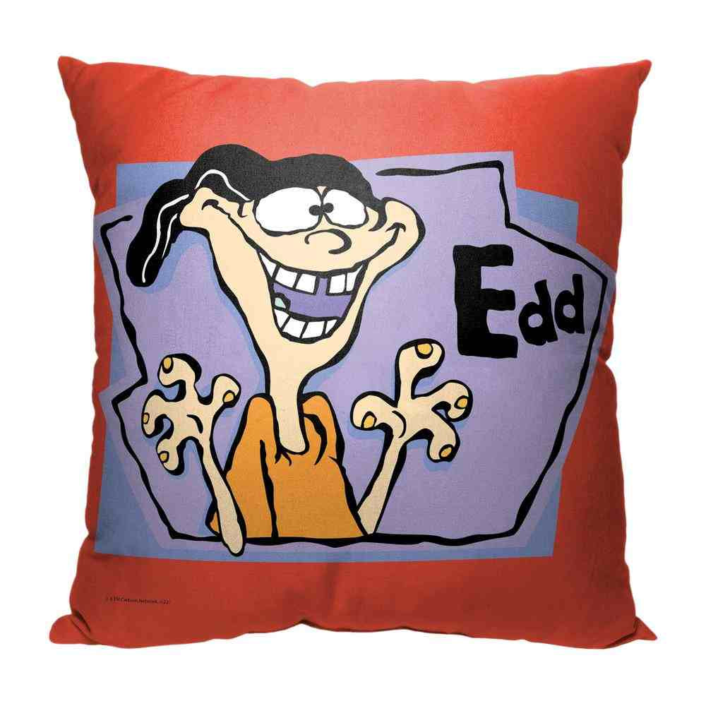 Cartoon Network Ed Edd N Eddy Edd Throw Pillow 18x18 Inches