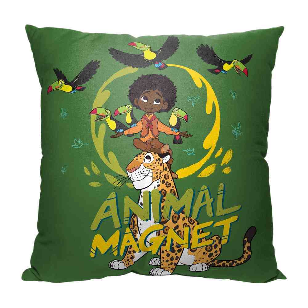 Disney Encanto Animal Magnet Throw Pillow 18x18 Inches