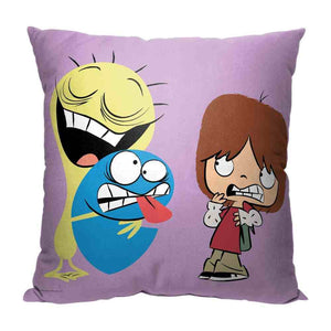 Cartoon Network Foster's Home For Imaginary Friends Bring It In Throw Pillow 18x18 inches