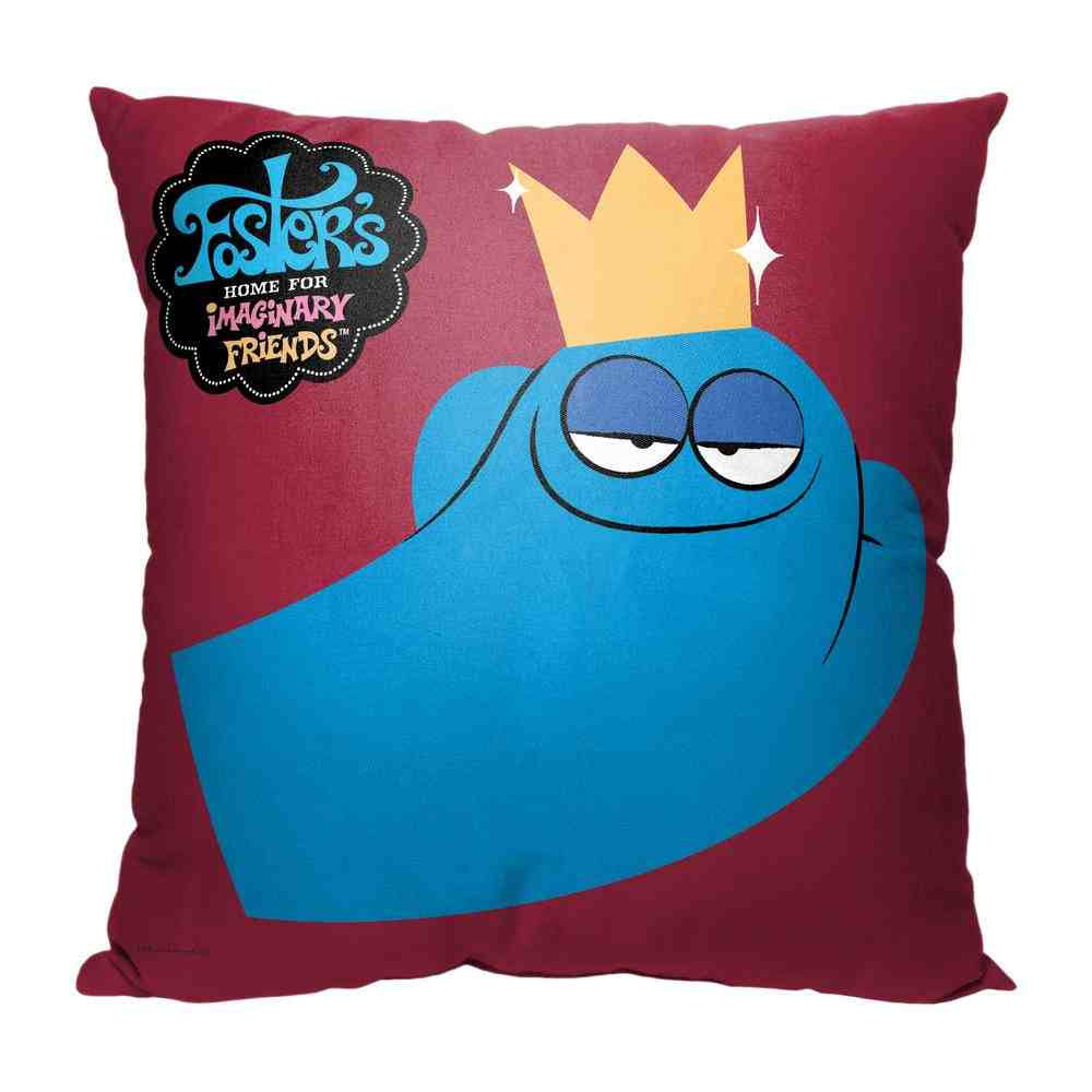 Cartoon Network Foster's Home For Imaginary Friends King Bloo Throw Pillow 18x18 inches