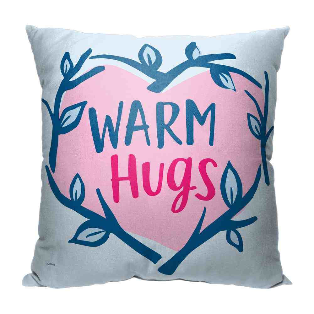 Disney Frozen Warm Hugs Throw Pillow 18x18 Inches