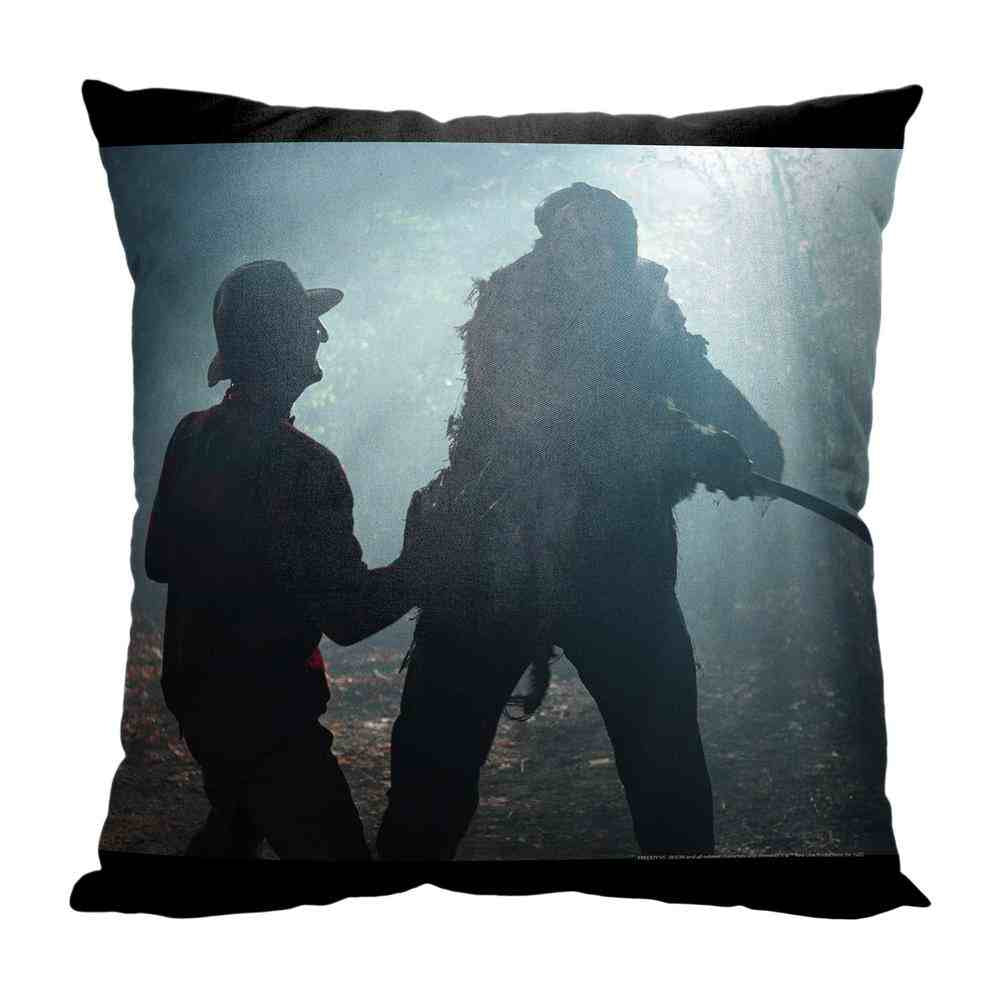 Warner Bros. Freddy vs Jason Slasher Throw Pillow 18x18 Inches