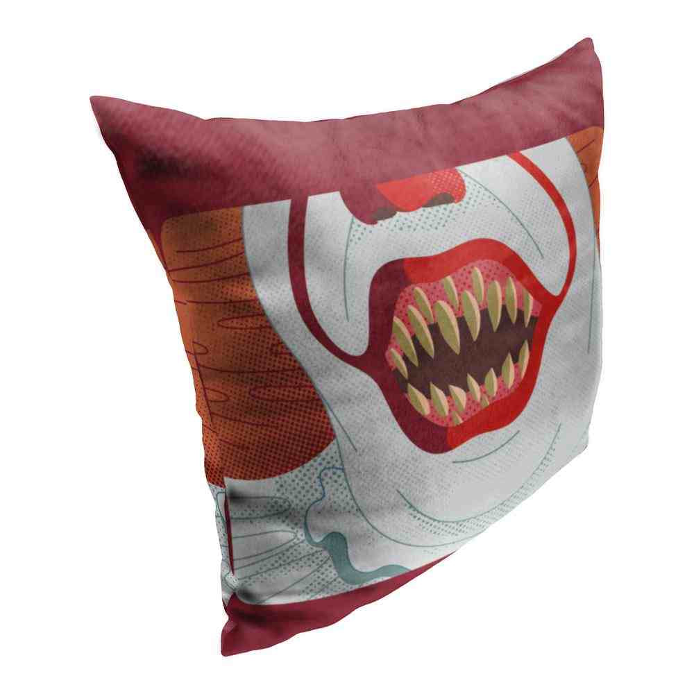 Warner Bros. It 2 Smile Wide Throw Pillow 18x18 Inches