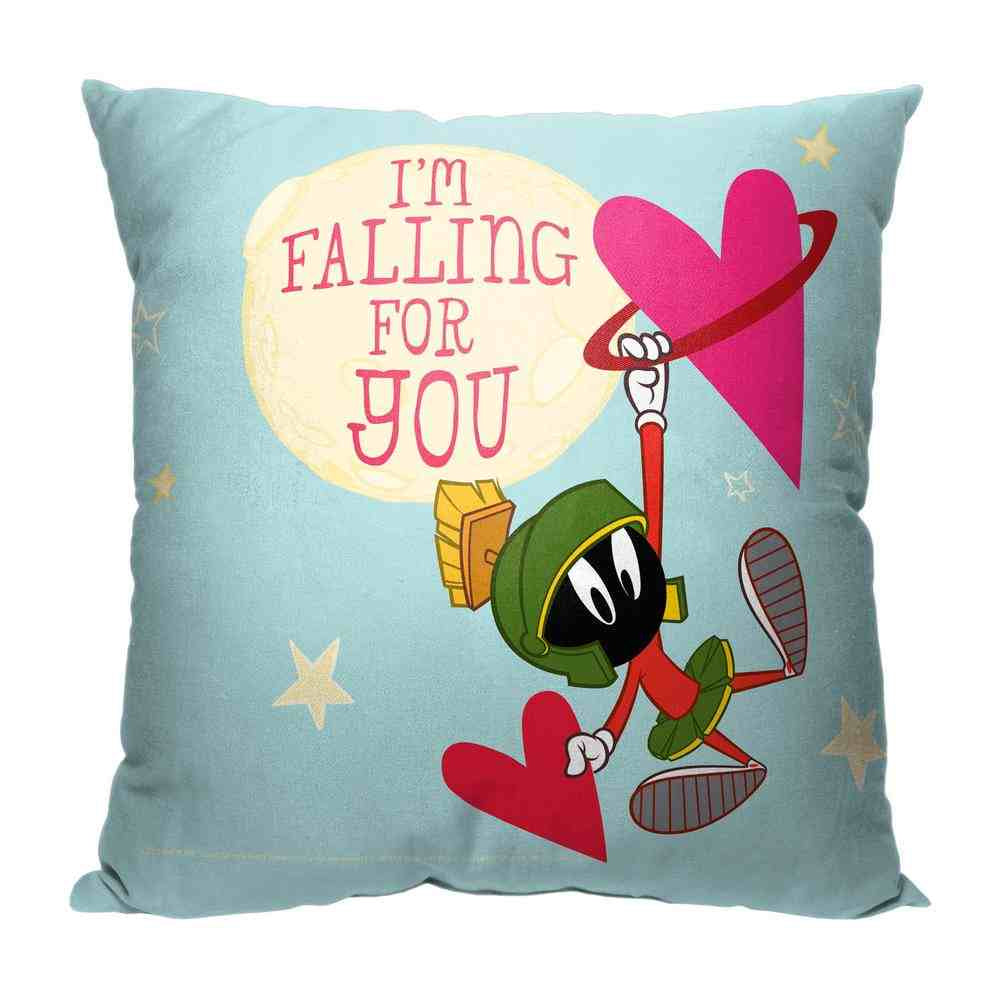 Warner Bros. Looney Tunes Falling For You Throw Pillow 18x18 Inches