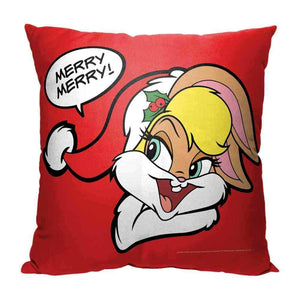 Warner Bros. Looney Tunes Merry Lola Throw Pillow 18x18 Inches