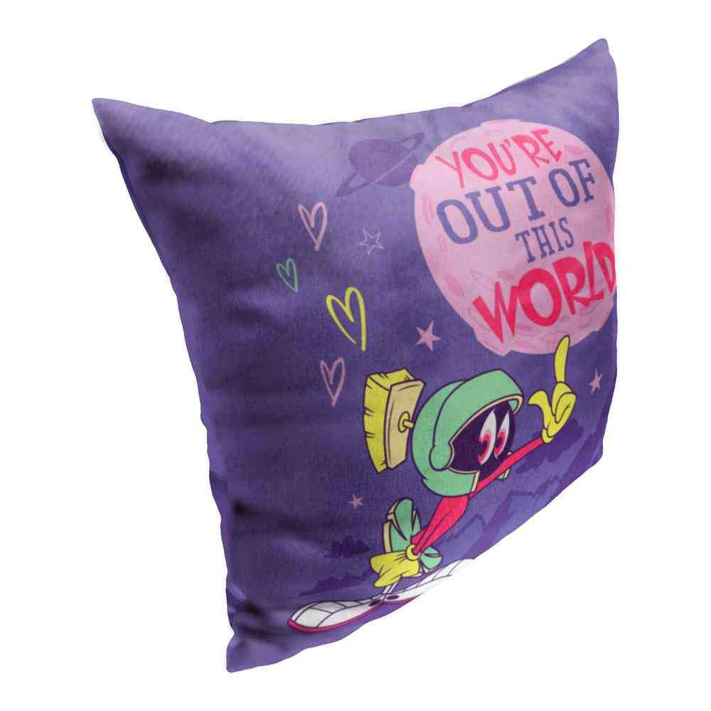 Warner Bros. Looney Tunes Outta This World Throw Pillow 18x18 Inches