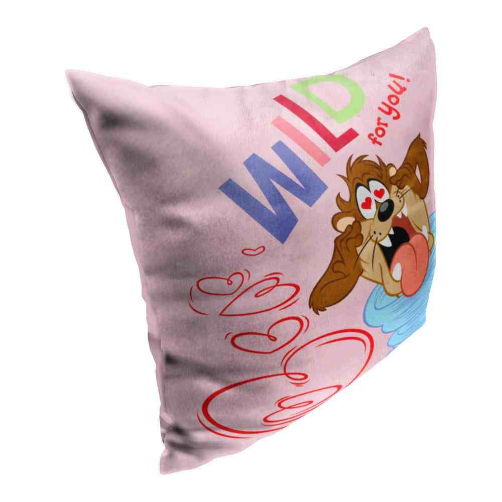 Warner Bros. Looney Tunes Wild For You Throw Pillow 18x18 Inches