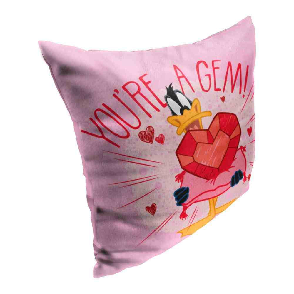 Warner Bros. Looney Tunes Youre A Gem Throw Pillow 18x18 Inches