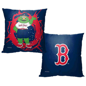MLB Boston Red Sox Mascot Throw Pillow 18x18 Inches