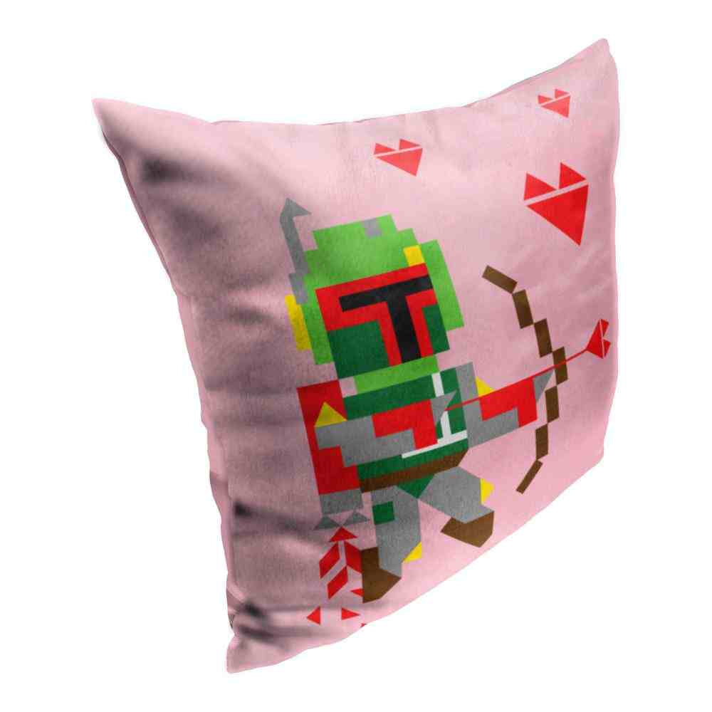 Disney Star Wars Bounty Hunter Of Love Throw Pillow 18x18 Inches