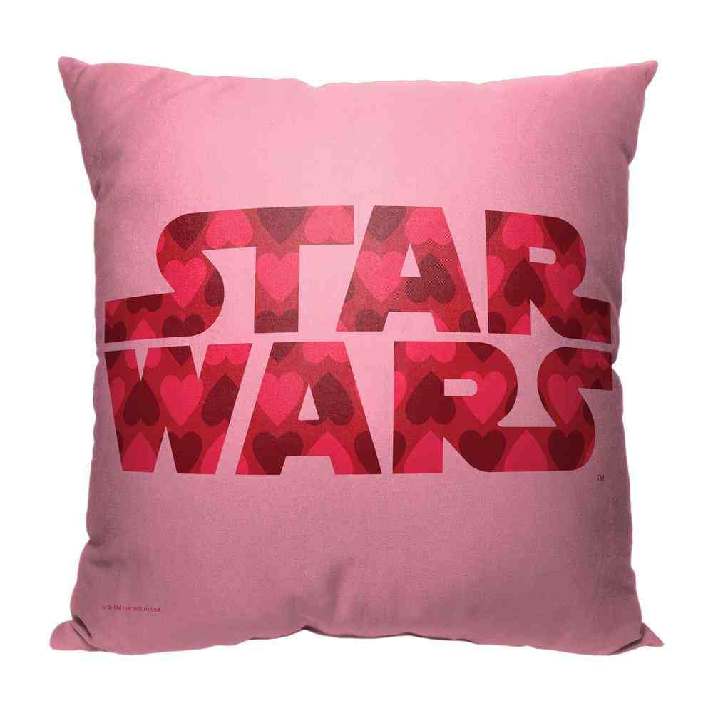 Disney Star Wars Star Wars Heart Throw Pillow 18x18 Inches