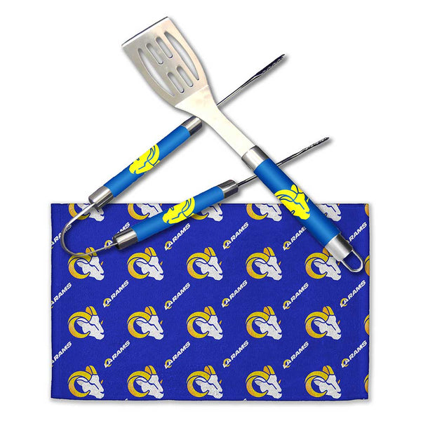 NFL Los Angeles Rams 3 Piece BBQ Utensil Set