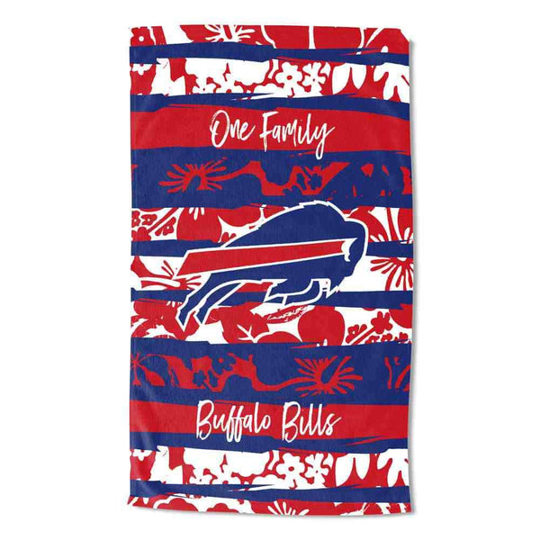 NFL Buffalo Bills Pocket Beach Towel 35 x 60 Inches