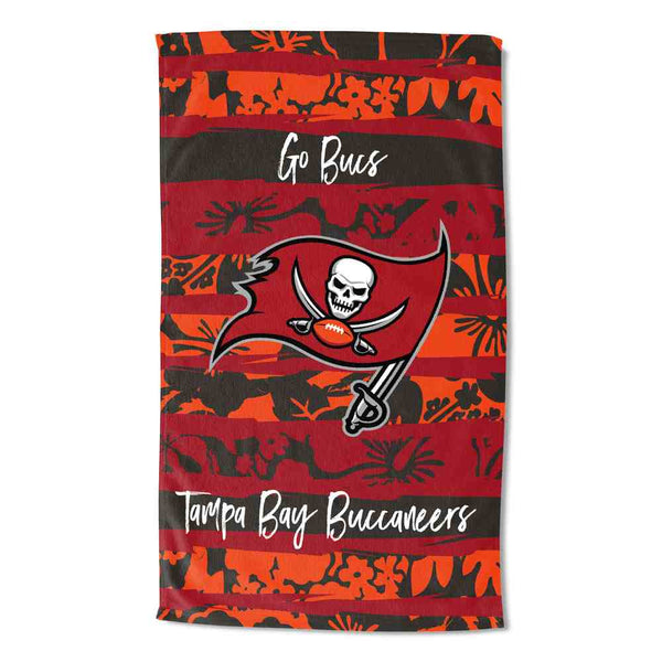 NFL Tampa Bay Buccaneers Pocket Beach Towel 35 x 60 Inches