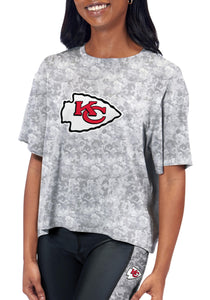 Kansas City Chiefs Certo Women's Turnout T-Shirt - Gray