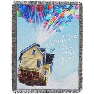 Generic Northwest Watercolor Adventure Woven Tapestry Throw Blanket 48x60 Inches