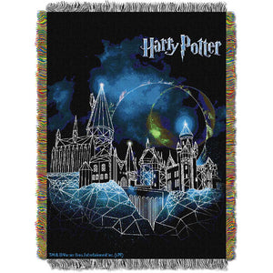 Warner Bros. Harry Potter Castle Woven Tapestry Wall Hanging 48x60 Inches