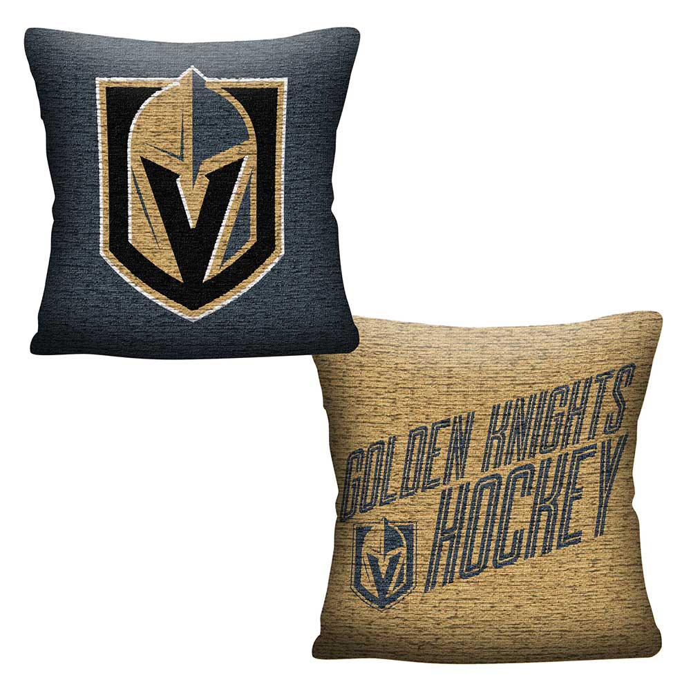 NHL Vegas Golden Knights Invert Throw Pillow 20x20 Inches