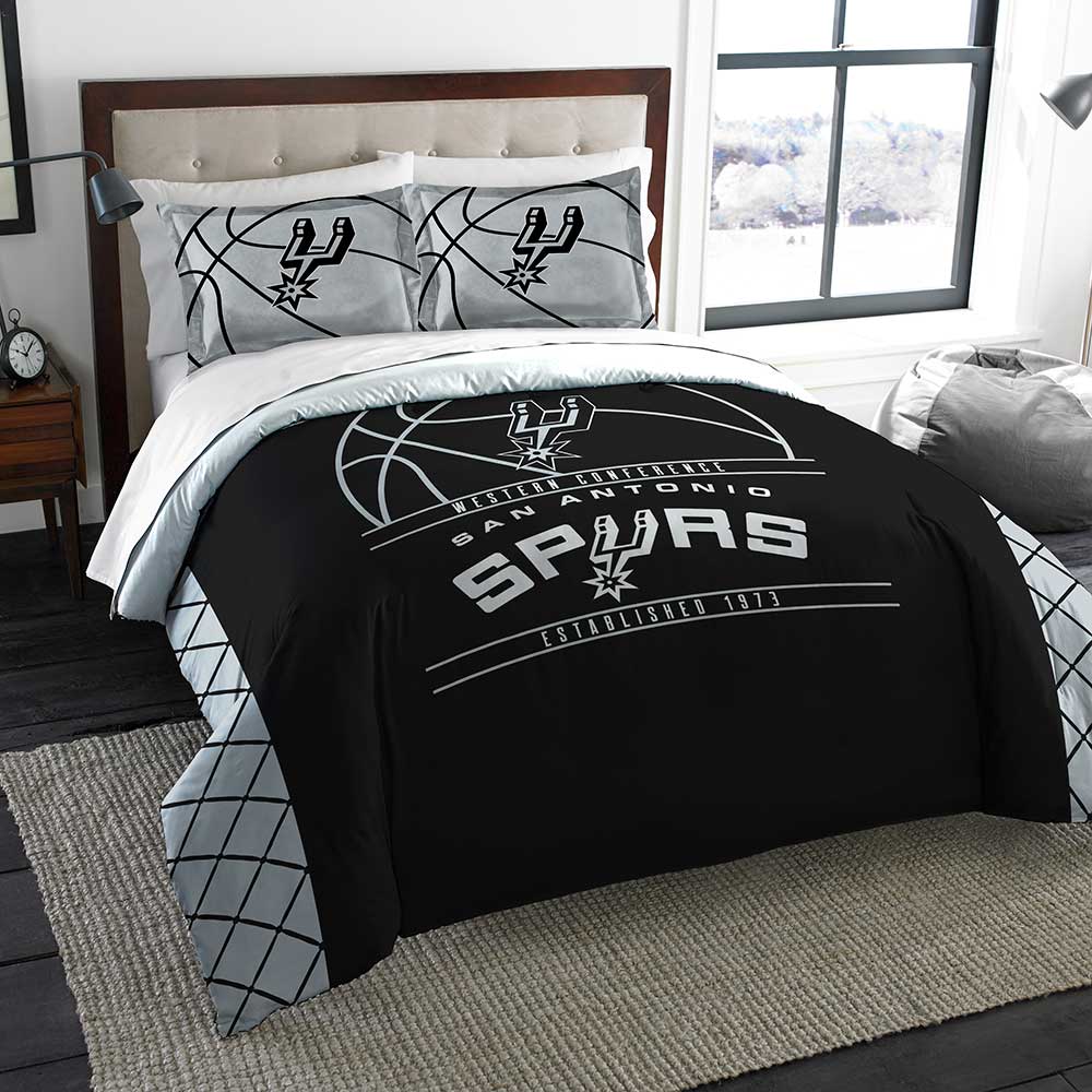 NBA San Antonio Spurs Reverse Slam F/Q Comforter Set