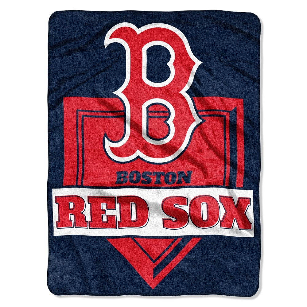 MLB Boston Red Sox Digitize Raschel Throw Blanket 60x80Inches