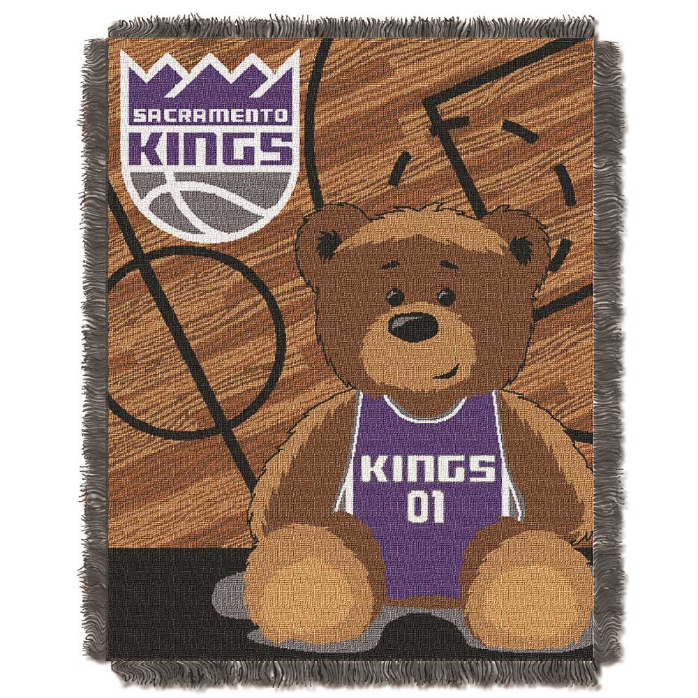 NBA Sacramento Kings Baby Throw Blanket 36x46 Inches