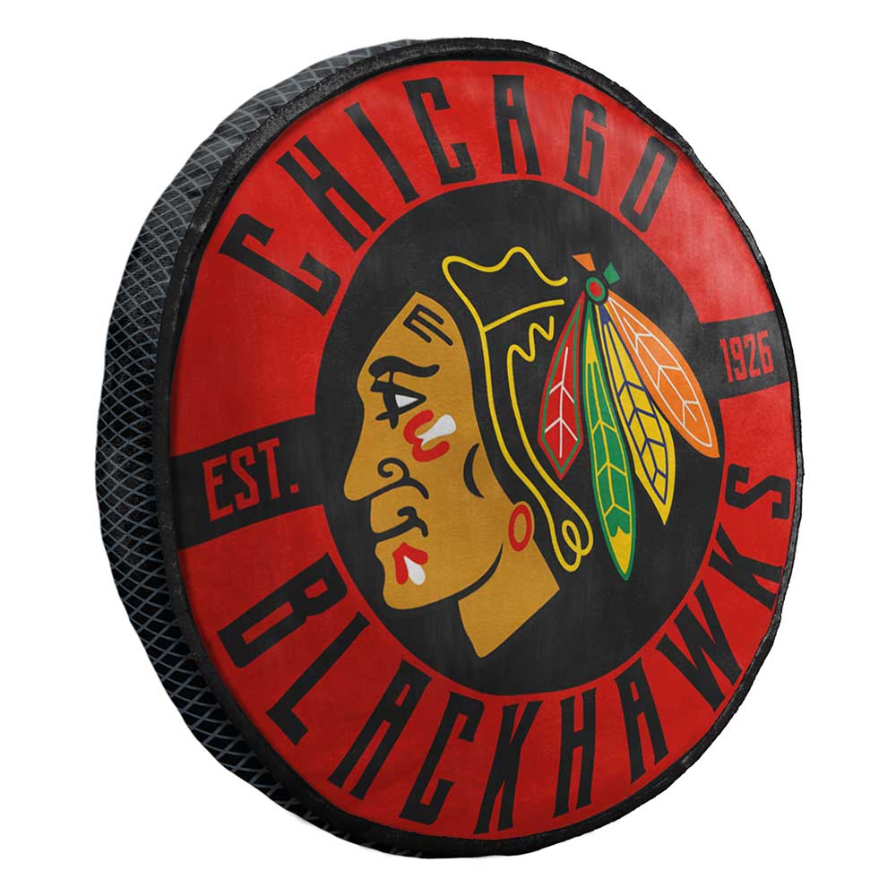 NHL Chicago Blackhawks Travel Cloud Pillow 15 Inches